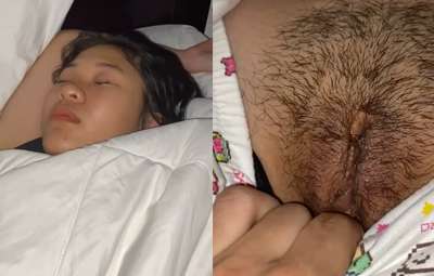 Anh Chàng Thèm Thuồng Lén Sờ Soạng Lồn Cô Em Gái Ngon Lành Say Giấc